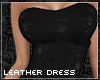 K®Leather Dress BLACK
