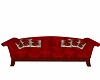 Red White Rose Couch