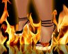 flame heels