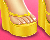 ☀ Yellow Sandals