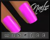 mz$|Toxic Pink nails