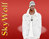 Jacket White SkyWolf