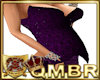 QMBR Purple Corset