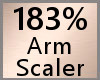 183% Arm Scaler F A