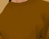 *S* Tucked Sweater Choco