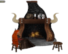 Viking fire place