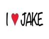 I LOVE JAKE Head Sign