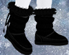 Fur Boots Black