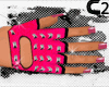 ~C2~ Punk Studded Gloves