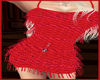 JR Red fringe Dress