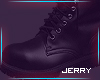 ! Black Leather Timbs