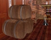 Old Wood Barrels