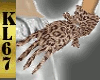 [KL]Leopard gloves