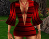 [MA]red dress /necklace
