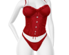 Lingerie Corset Red