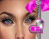 Gig-Silver Glitter Eyes
