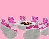 ${QK}Pink fire pit set