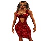 PB RED BLING DRESS