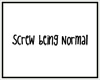[g]  Being Normal