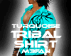 Tribal Shirt turquoise