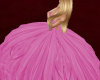 Fuschia Silk Ball Gown