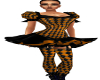 Jester Dolly Orange Tutu