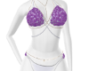 Be-Dazzle Purple Bikini
