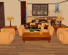 Brown N Tan Living Room