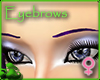 Thin Grape Eyebrows (F)