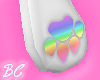 ♥PVC Rainbow Socks M