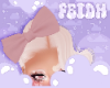 ☽ blushie bow ☾