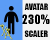 Chr Avatar Scaler 230%