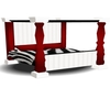 Zebra Post Bed