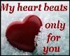 My heart only for u