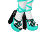 Teal Shima Purge Boots