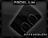 P. Leather Wristband L