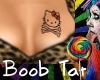 Hello Kitty Breast Tatto