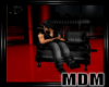 (M)~BloodRed Chair/poses