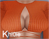 K fall Orange top