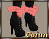 Pink Furr Trimmed Boots