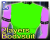 Bodysuit 2 layersFbelted