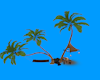 Add Palm Trees and Bar