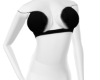 Black Off Bra