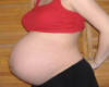 *N* 9 MONTHS PREGNANT!