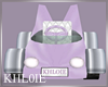 K purple toy car KHLOIE