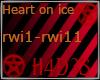 R,W Heart On Ice