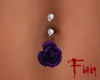 FUN Purple rose piercing