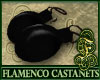 Flamenco Castanets Black
