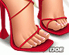 Kloe Red Sandals