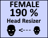Head Scaler 190% Female